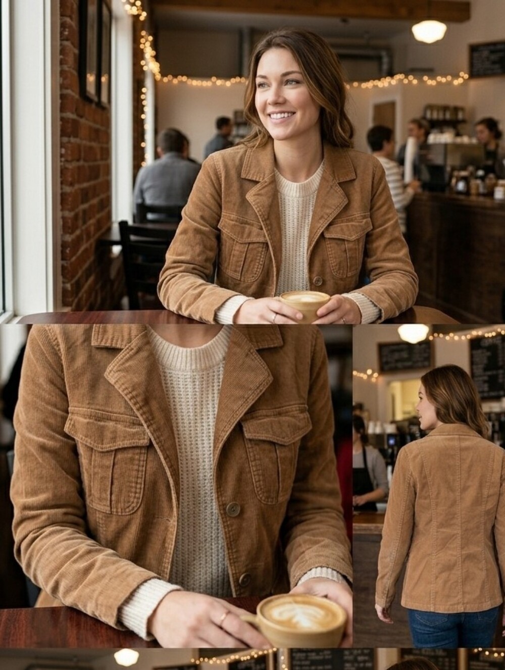 🌙Vintage Corduroy Jacket Classic